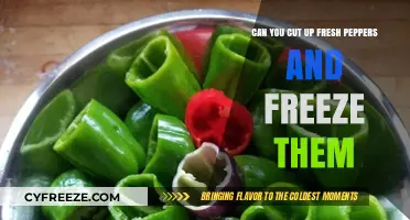 Fresh Peppers: A Guide to Cutting and Freezing for Optimal Flavor