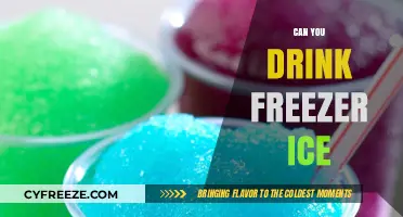 Chilled Clarity: The Surprising Truth About Drinking Freezer Ice