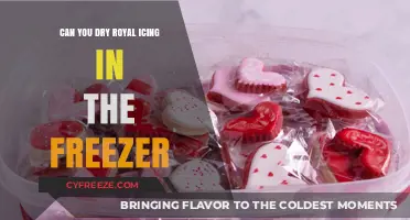 Quick Tips: Freezing Royal Icing for Faster Drying