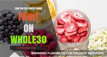 Reviving Freshness: Freeze-Dried Fruit and Whole30 Compliance