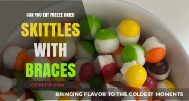 Sweet Relief: Enjoying Freeze-Dried Skittles with Braces