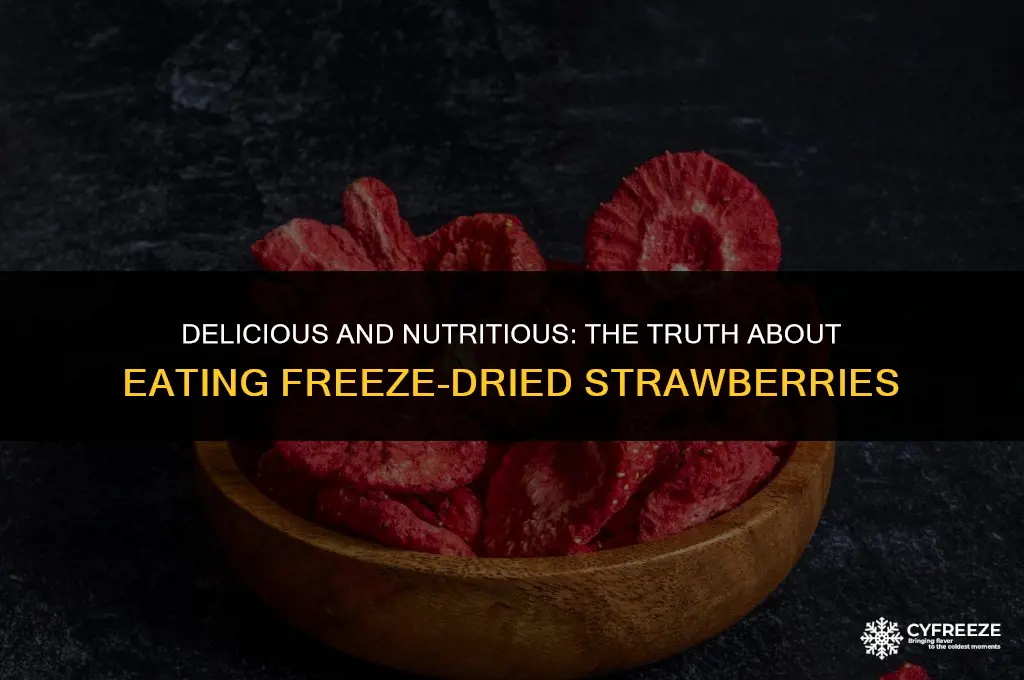 can you eat freeze dried strawberries