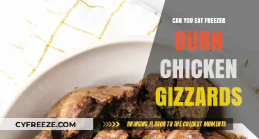 Reviving Frozen Delights: The Truth About Eating Freezer-Burned Chicken Gizzards
