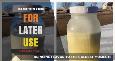 Freezing Milk 101: Tips for Storing 2% Milk Safely