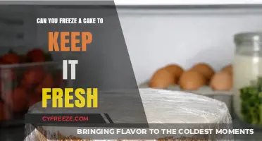 Preserving Perfection: The Art of Freezing Cakes for Freshness