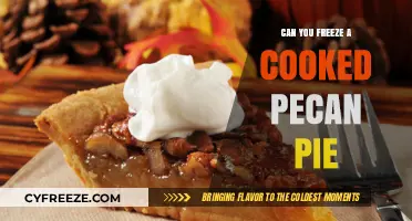 Pecan Pie Preservation: Can You Freeze a Cooked Pecan Pie?