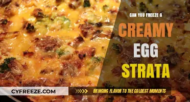 Freezing Creamy Egg Strata: Tips for Perfect Make-Ahead Breakfasts