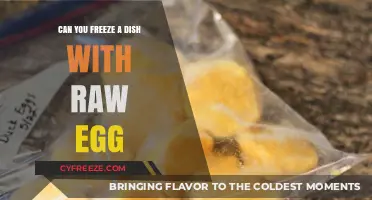 Freezing Dishes with Raw Eggs: Safe Practices and Tips