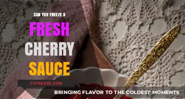 Preserving Summer's Bounty: The Ultimate Guide to Freezing Fresh Cherry Sauce