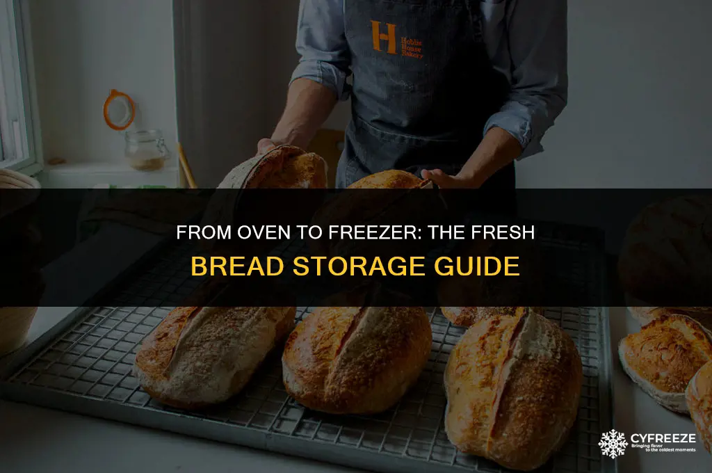 can you freeze a fresh loaf of bread