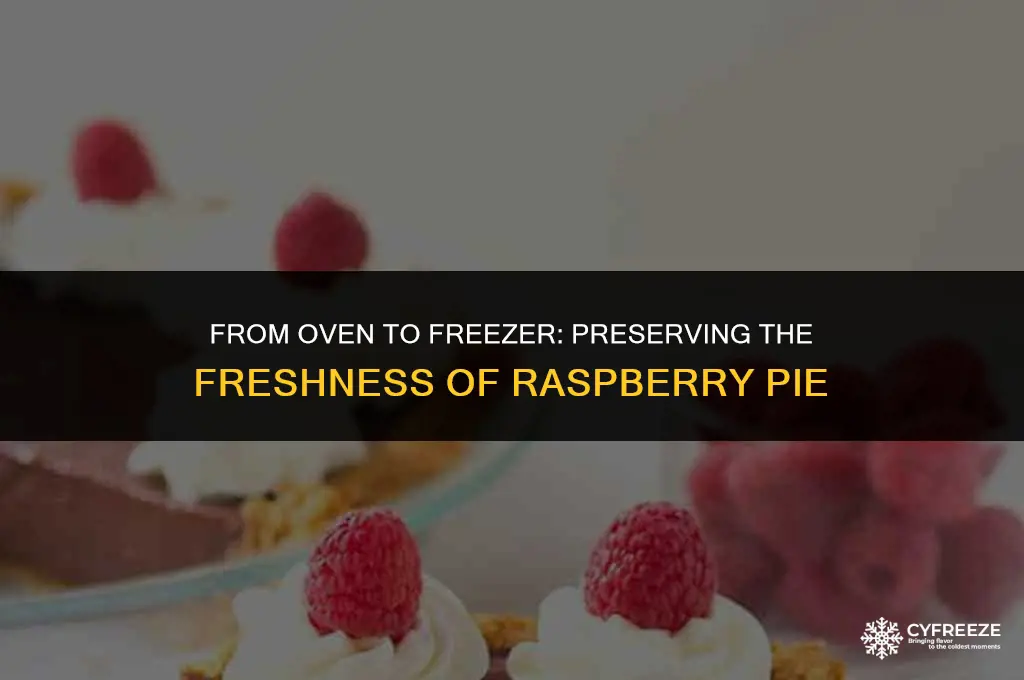 can you freeze a fresh raspberry pie