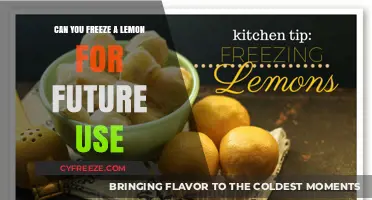 Freezing Lemons: A Smart Way to Preserve Citrus for Later