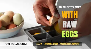 Freezing Recipes with Raw Eggs: Safe Practices and Tips