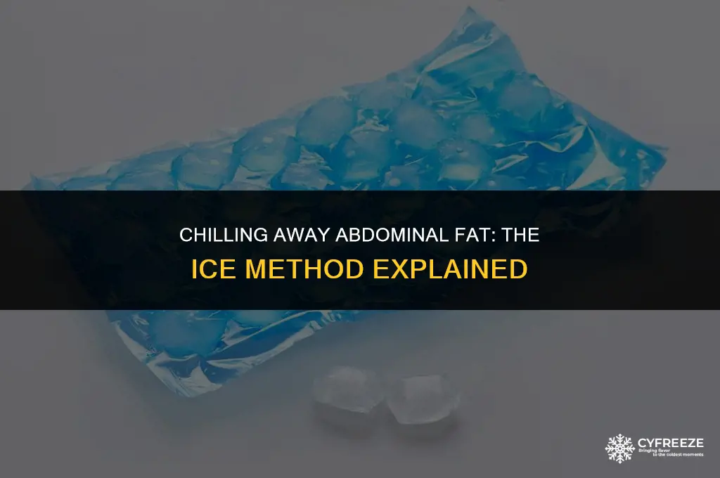 can you freeze abdominal fat with ice