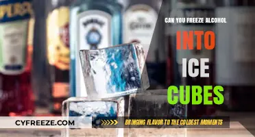 Chill Your Drinks: The Art of Freezing Alcohol into Ice Cubes