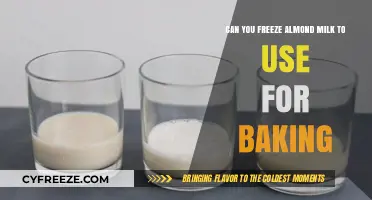 Freezing Almond Milk for Baking: Tips and Best Practices
