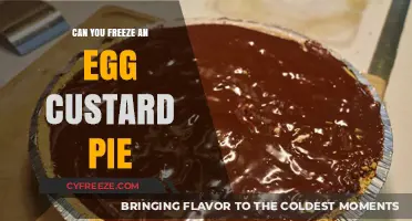 Freezing Egg Custard Pie: Tips for Perfect Preservation and Enjoyment