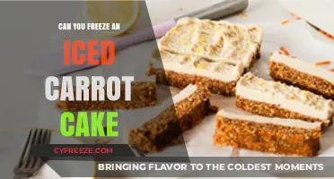 Chill or Not: The Great Carrot Cake Freezing Debate