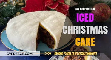 Festive Freeze: Can You Ice and Freeze a Christmas Cake?
