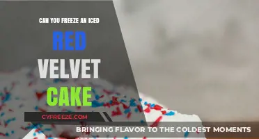 Sweet Success: Freezing Your Iced Red Velvet Cake
