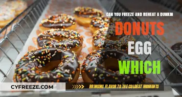 Freezing and Reheating Dunkin' Donuts Eggs: A Quick Guide