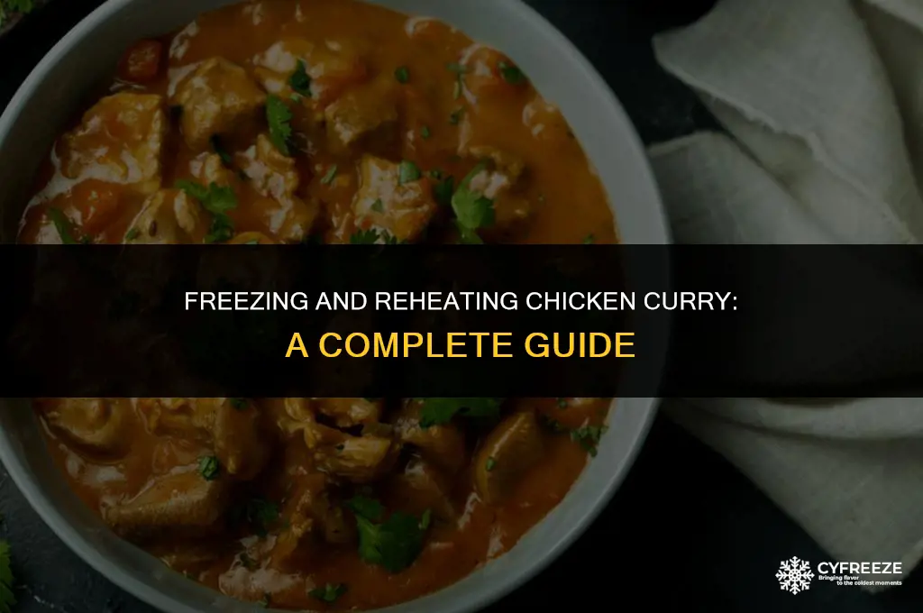 can you freeze and reheat chicken curry