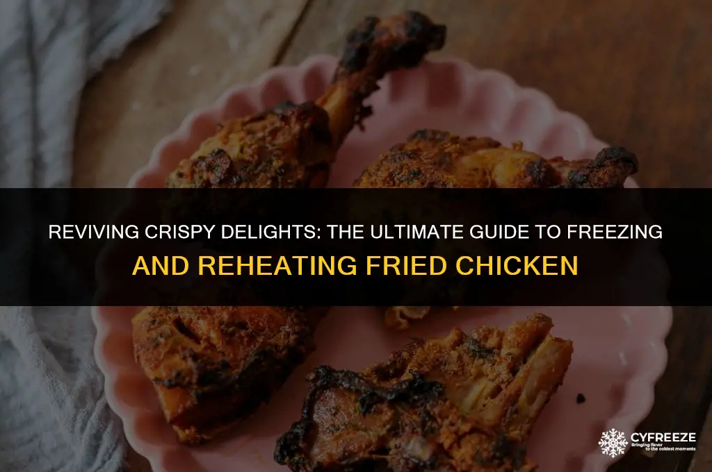 can you freeze and reheat fried chicken