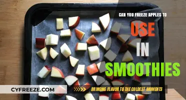 Freeze Apples for Smoothies: A Simple Guide to Fresh Blends
