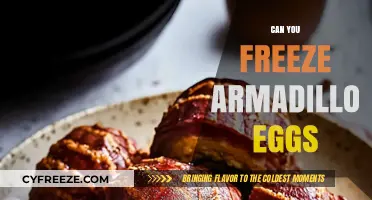 Can You Freeze Armadillo Eggs? A Surprising Culinary Exploration