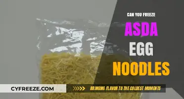 Freezing Asda Egg Noodles: Tips for Longevity and Freshness