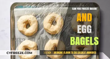 Freezing Bacon and Egg Bagels: A Quick Breakfast Solution