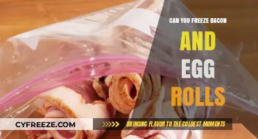 Freezing Bacon and Egg Rolls: A Handy Storage Guide