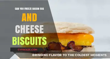 Freezing Bacon, Egg, and Cheese Biscuits: A Tasty Breakfast Hack