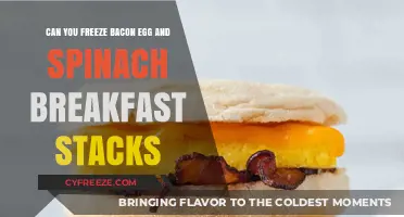 Freeze Bacon, Egg, and Spinach Breakfast Stacks: A Handy Guide