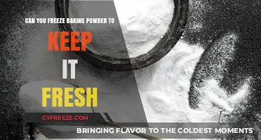 Extend Shelf Life: The Surprising Trick to Freezing Baking Powder