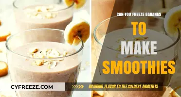 Smoothie Hack: The Benefits of Freezing Bananas for a Creamy Delight