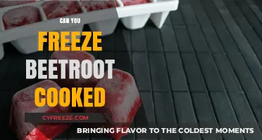 Exploring the Best Methods to Freeze Cooked Beetroot