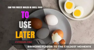 Freezing Boiled In-Shell Eggs: A Time-Saving Kitchen Hack