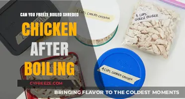 Boiled Shredded Chicken: Freezing Tips for Meal Prep Success