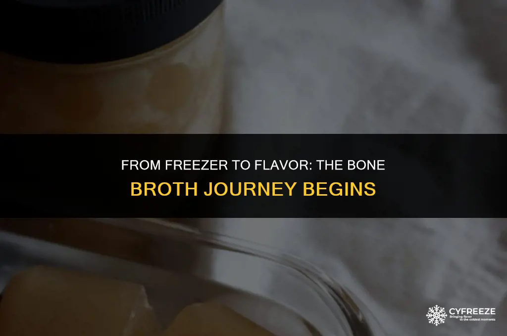 can you freeze bones to make bone broth