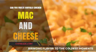 Freezing Buffalo Chicken Mac and Cheese: A Complete Guide