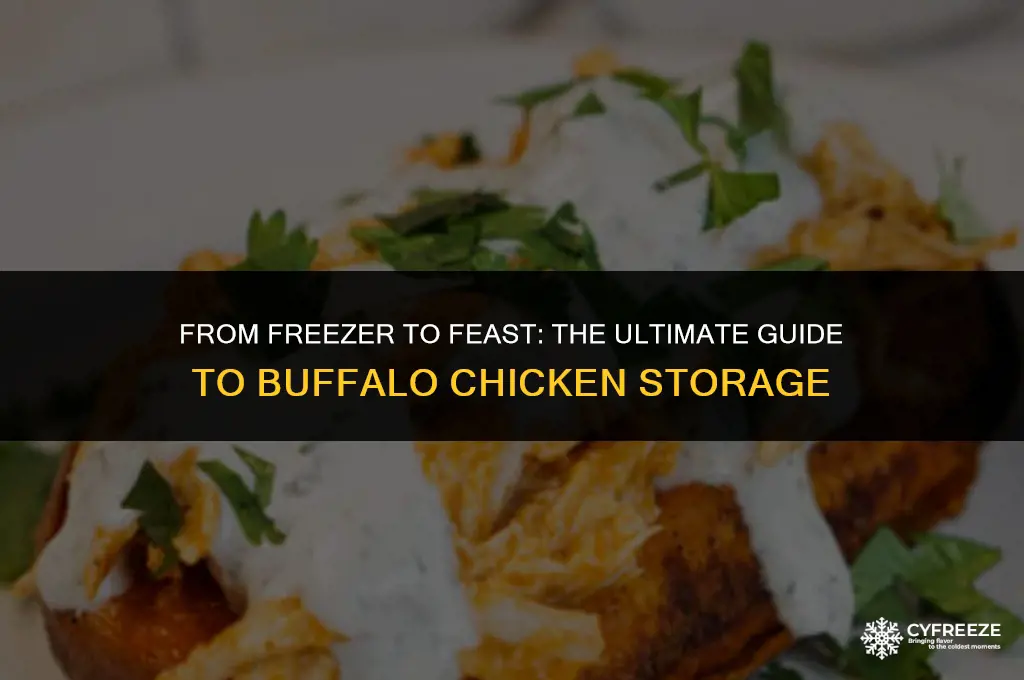 can you freeze buffalo chicken