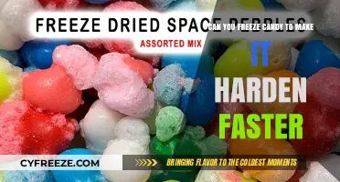 Sweet Science: Expediting Candy Hardening with Freezing Techniques