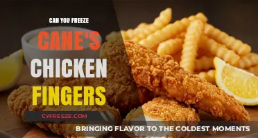 Freezing Cane's Chicken Fingers: A Handy Guide for Leftovers