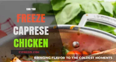 Caprese Chicken: A Delicious Dish You Can Freeze!