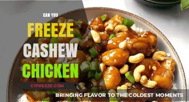 Freezing Cashew Chicken: A Handy Guide for Meal Prep