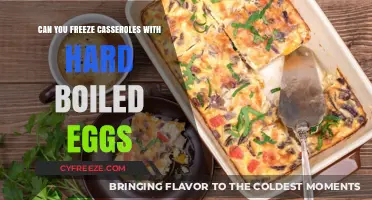 Freezing Casseroles with Hard-Boiled Eggs: Tips and Best Practices
