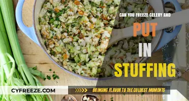 Stuffing Secrets: Can You Freeze Celery for Later Use?