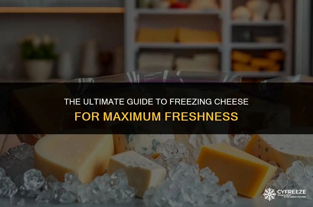 can you freeze cheese to keep it fresh