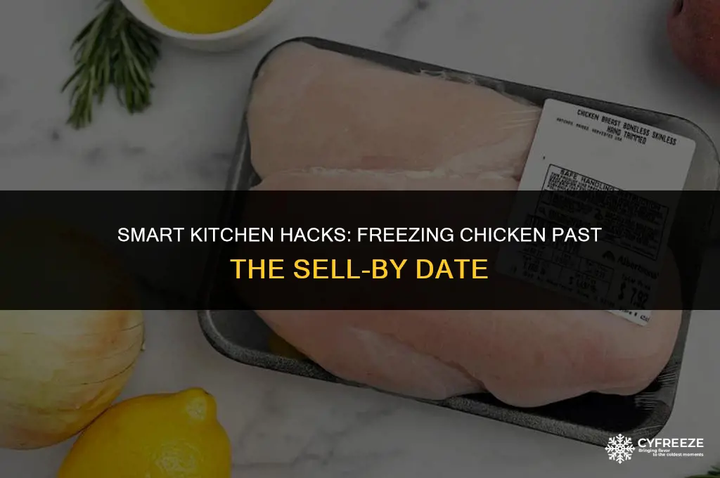 can you freeze chicke past the sell by date